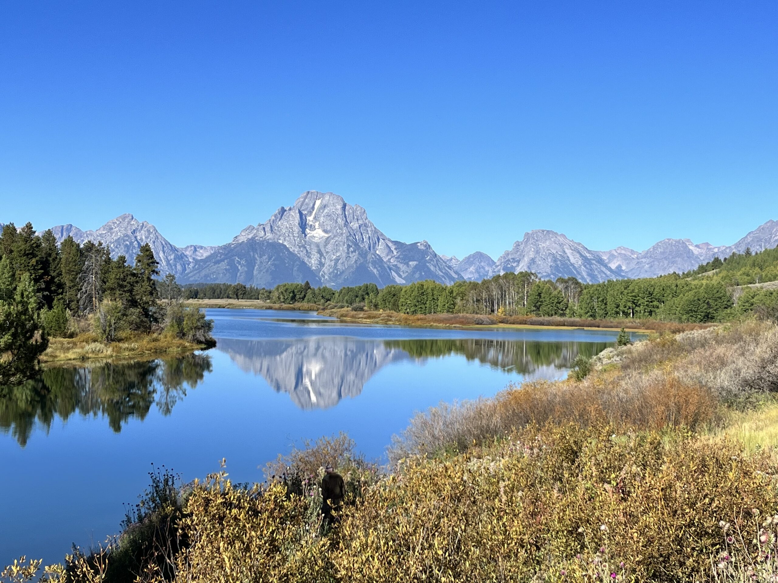 A photo from oxbow bend in grand teton national park