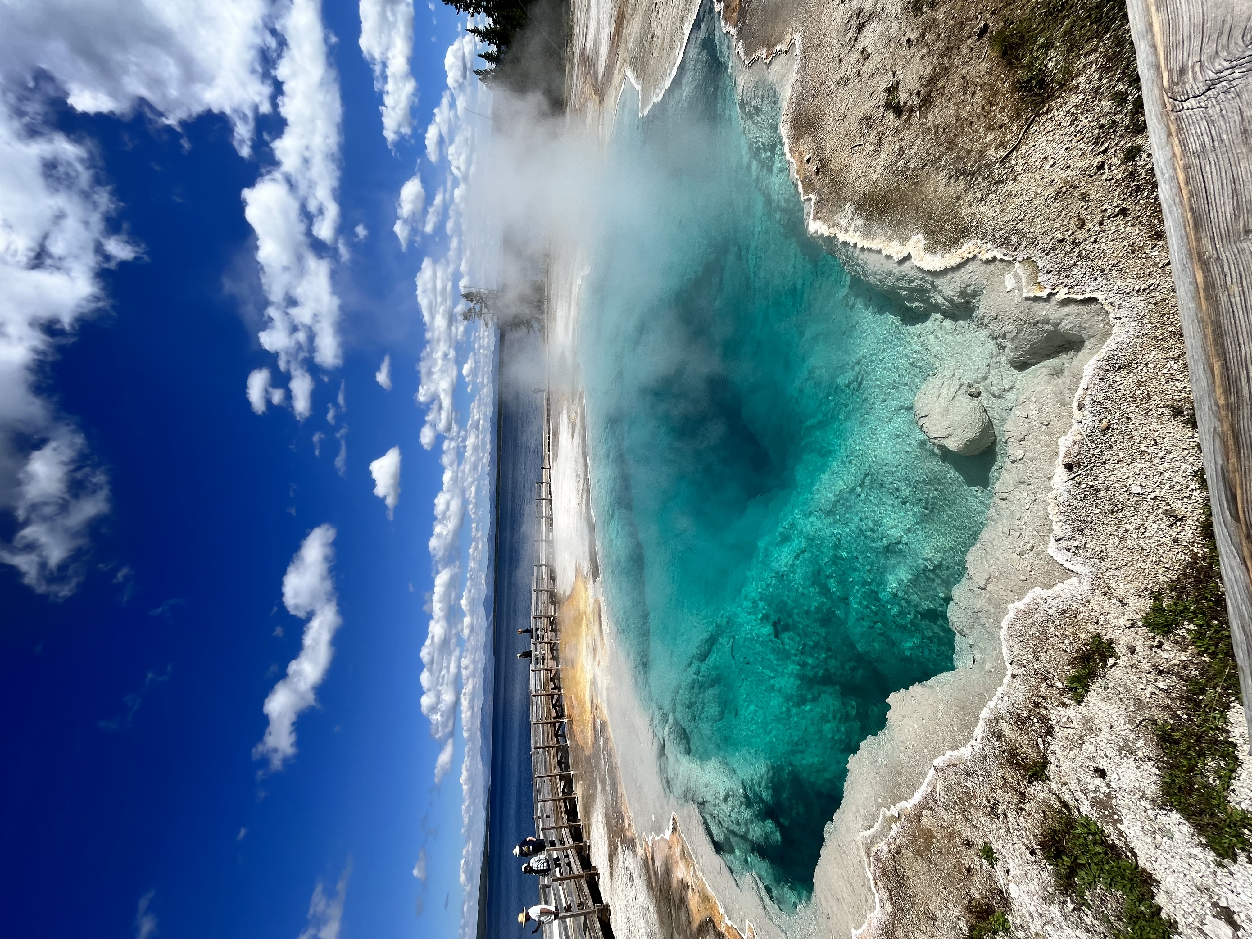 The Abyss Pool in the west thumb geyser basin