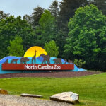 North Carolina Zoo entrance sign